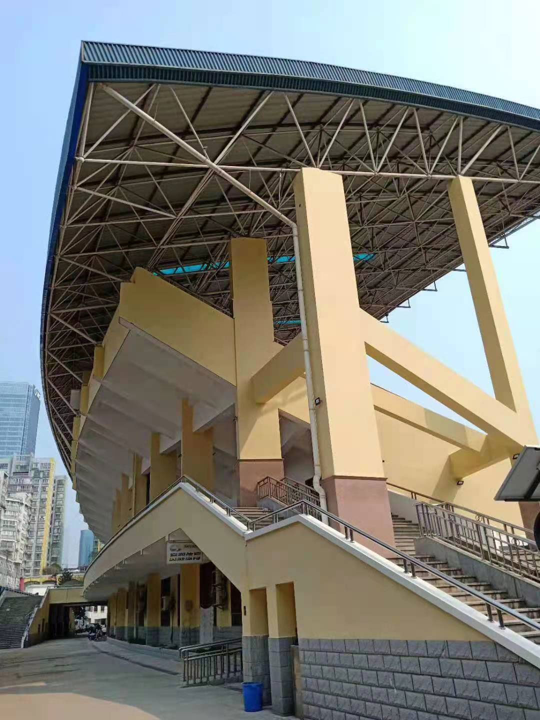 湖南省体育场1.5万平米外墙翻新选用